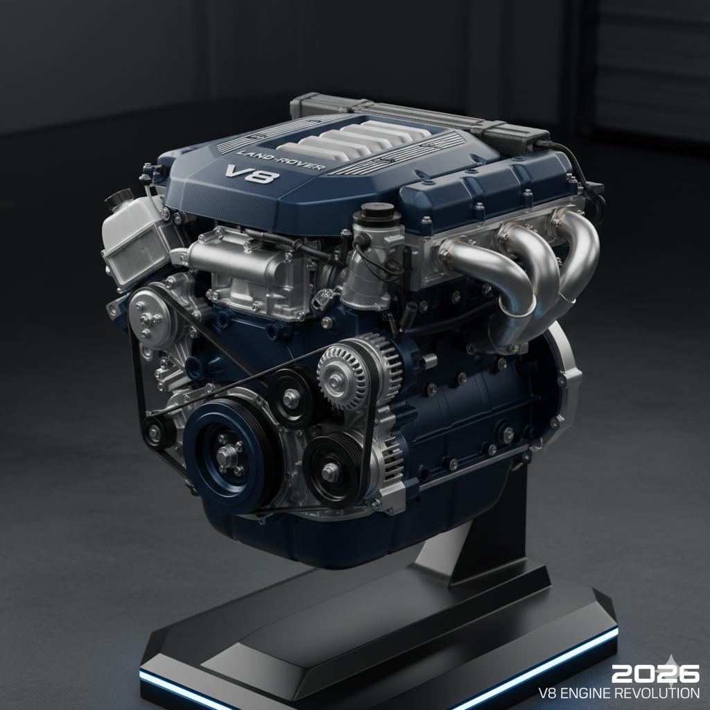 V8 engine defender 130