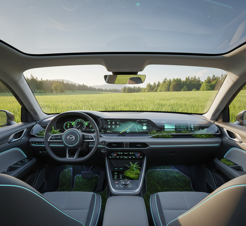 interior view of Mazada cx-5