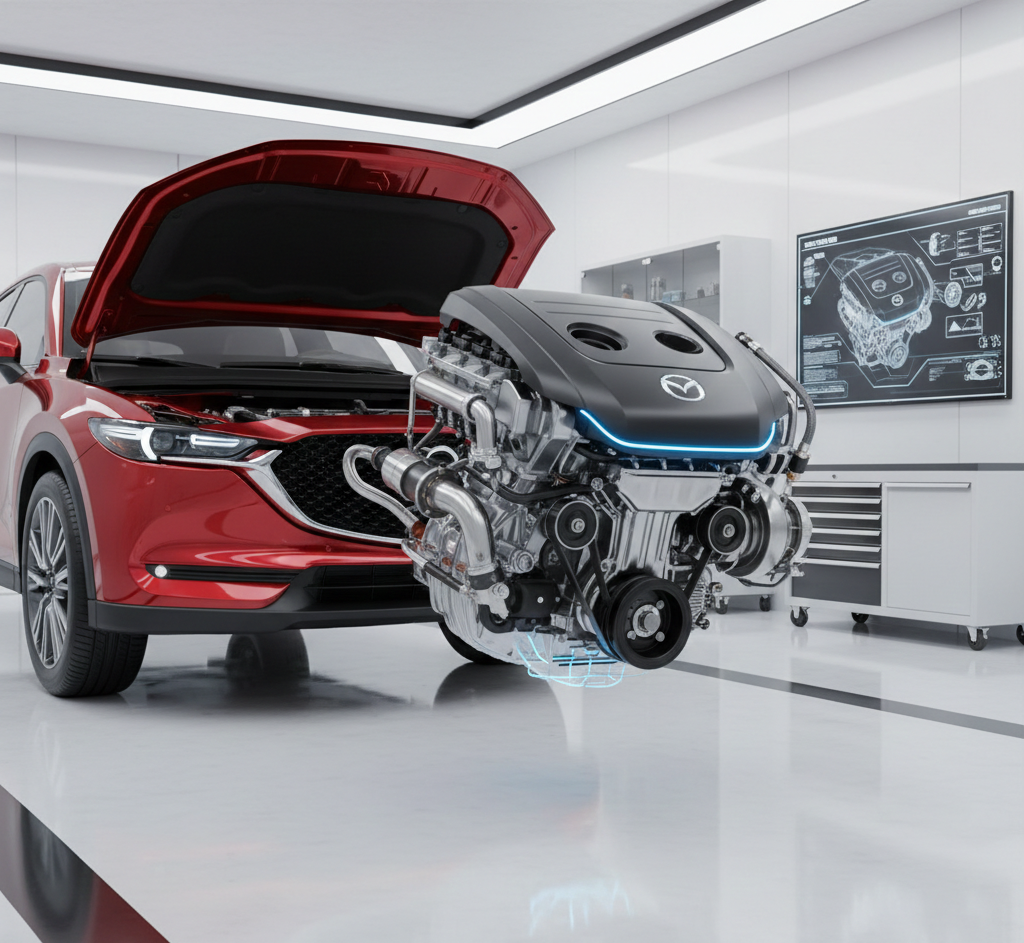 Mazda CX-5 2.5-liter SKYACTIV-G inline-four