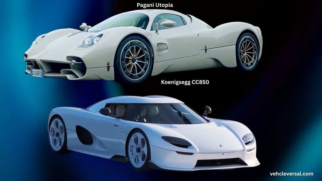 Pagani Utopia vs Koenigsegg CC850 Which Supercar Brand is More Powerful