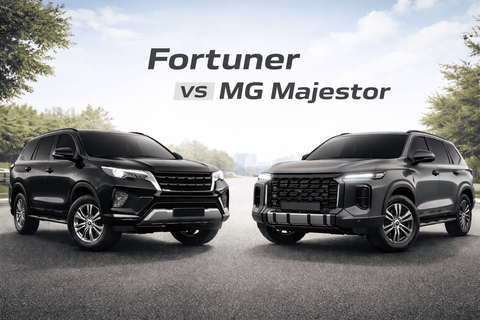 Toyota Fortuner vs MG Magestor - Who is the best rival in 2026